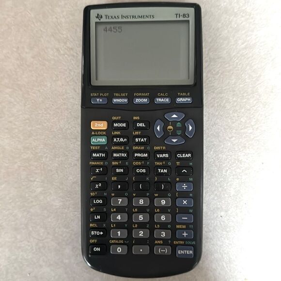 Texas Instruments TI-83 Graphing Calculator - Picture 1 of 7